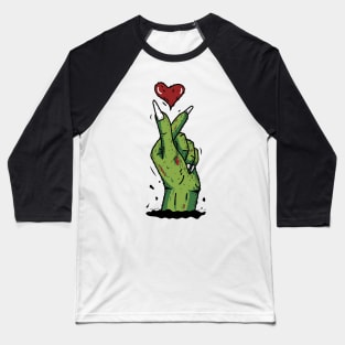 ZOMBIE HAND STICKER Baseball T-Shirt